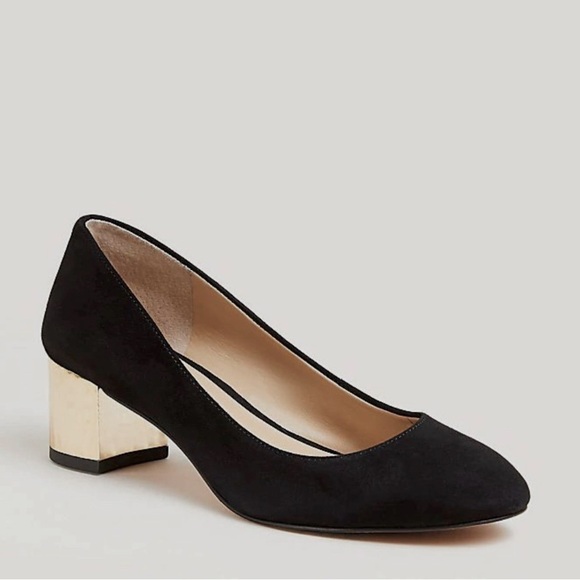 Ann Taylor Shoes - ANN TAYLOR $138 Women’s Lorene Suede Block Heel Pumps Size 6.5 New